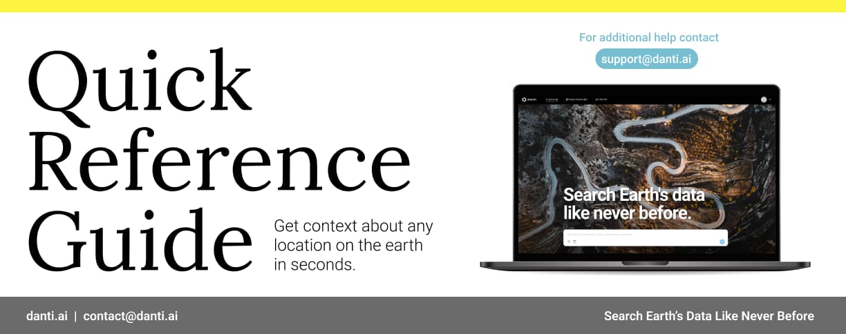 Image banner for the Danti Quick Reference Guide